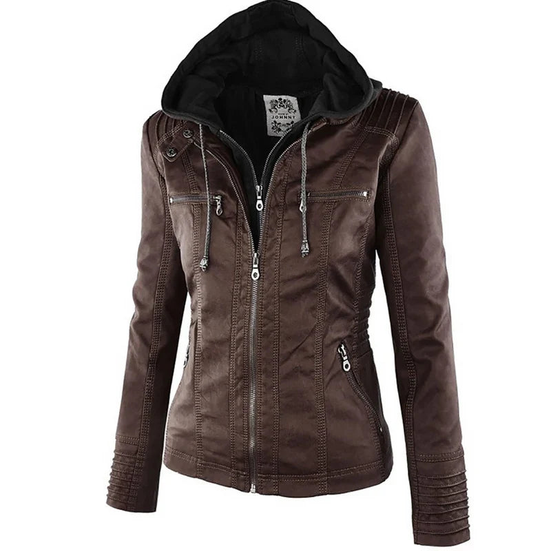 Rhian | Women's Hooded Slim Fit Jacket