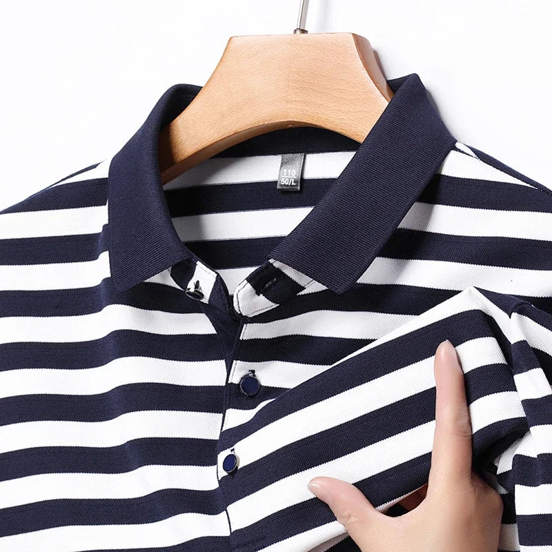 Kenneth | Striped Polo