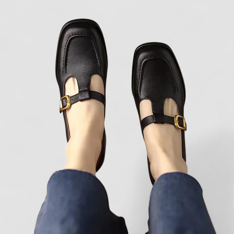 Elizabeth | Mary Jane Shoes With Strap