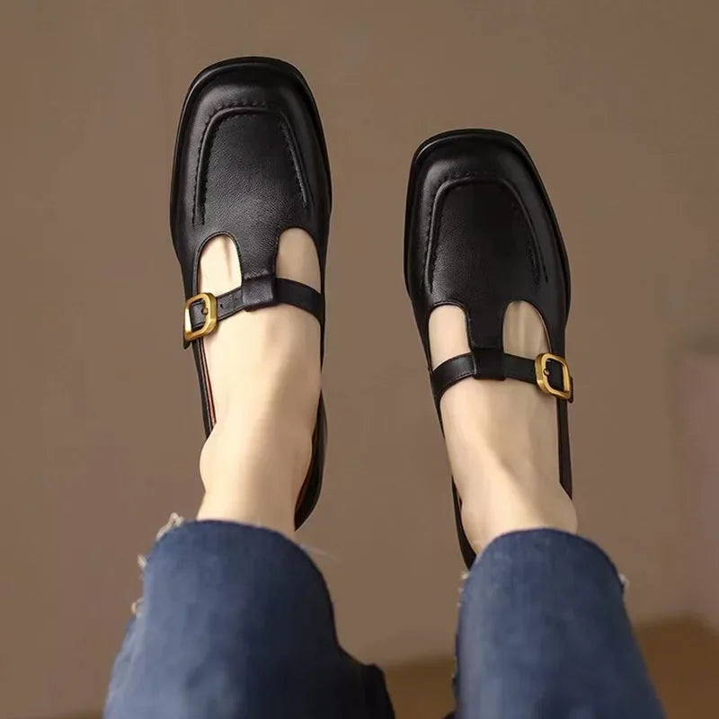 Ysolenne | T-Strap Shoes
