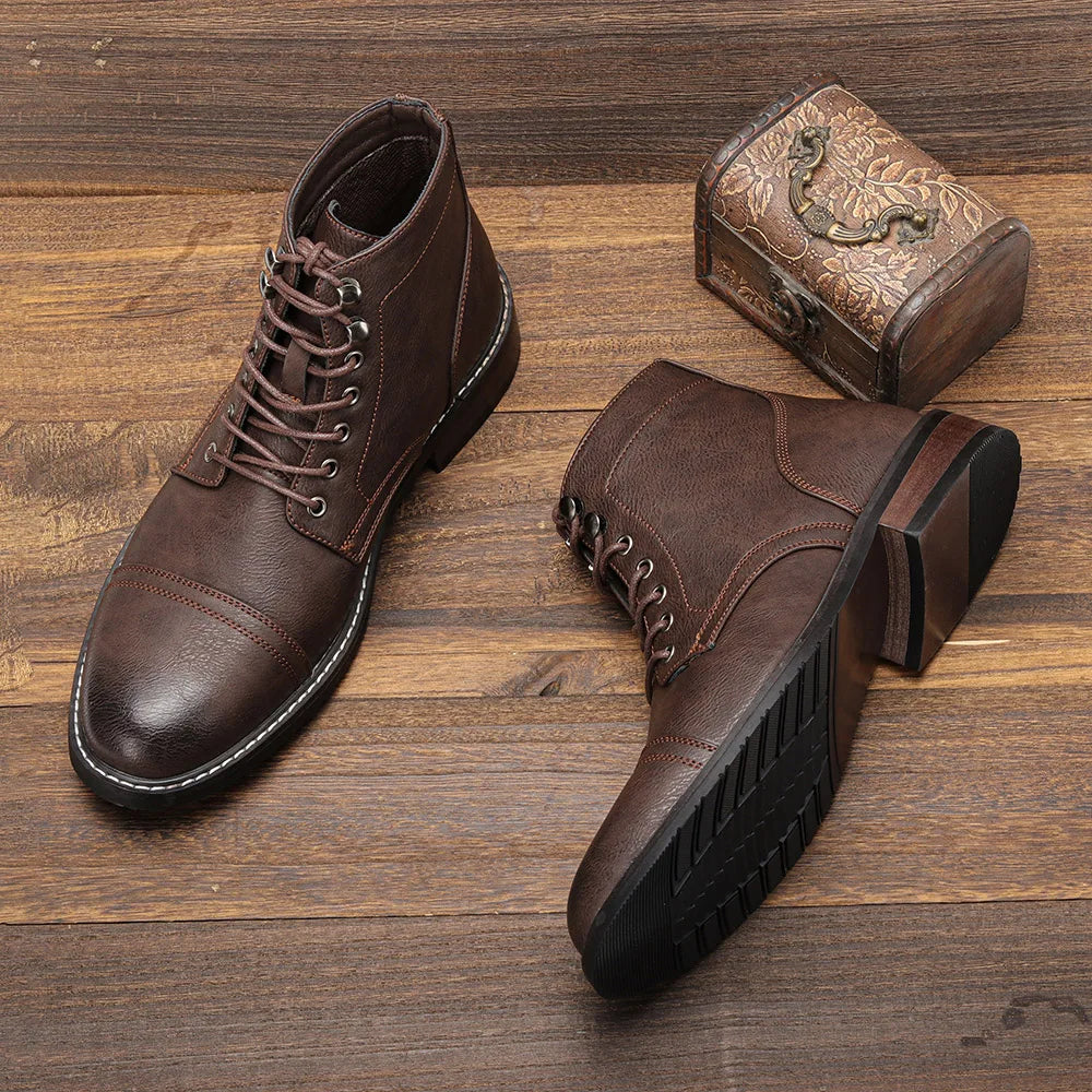 Derek | Vintage-Derby Boots
