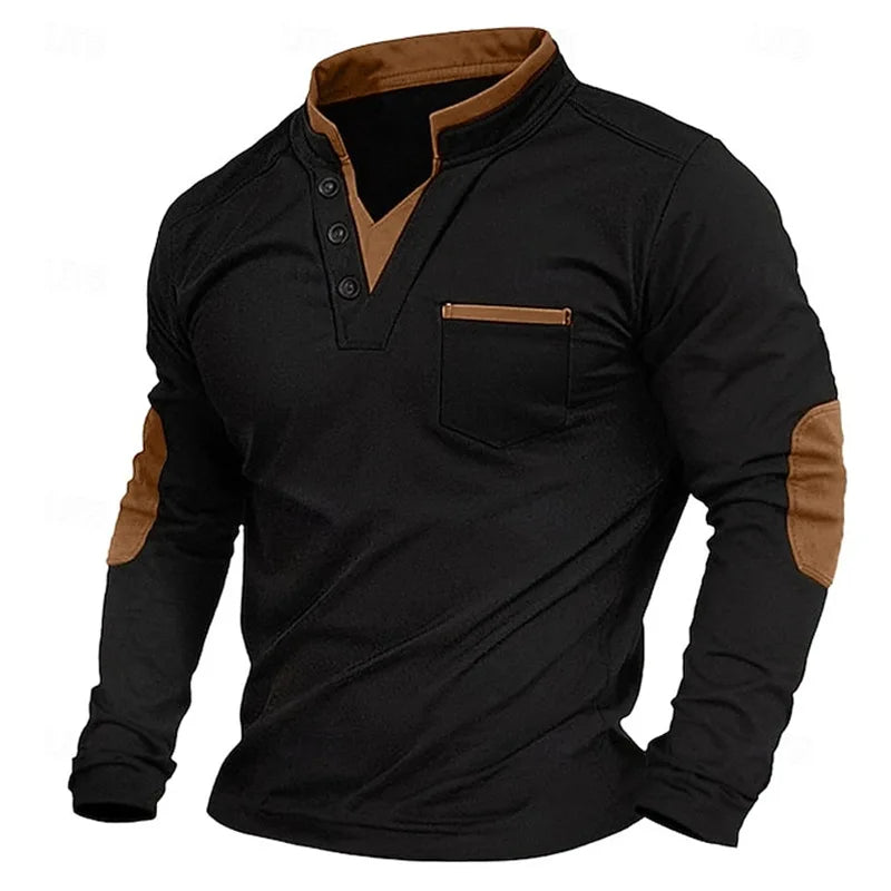 Andrew | Classic Button-Collar Sweater