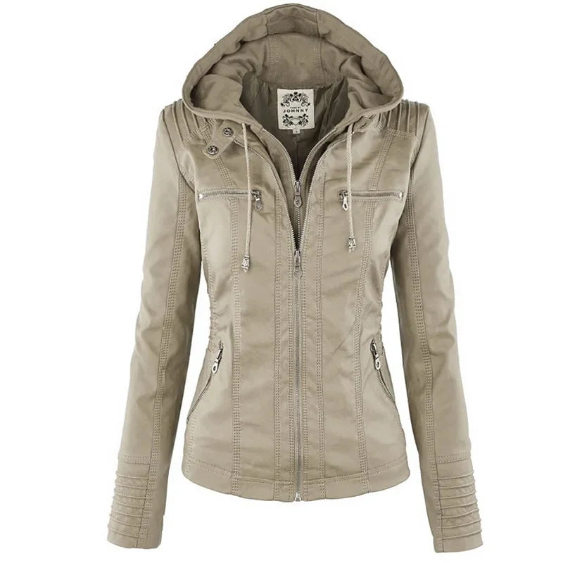 Rhian | Women's Hooded Slim Fit Jacket
