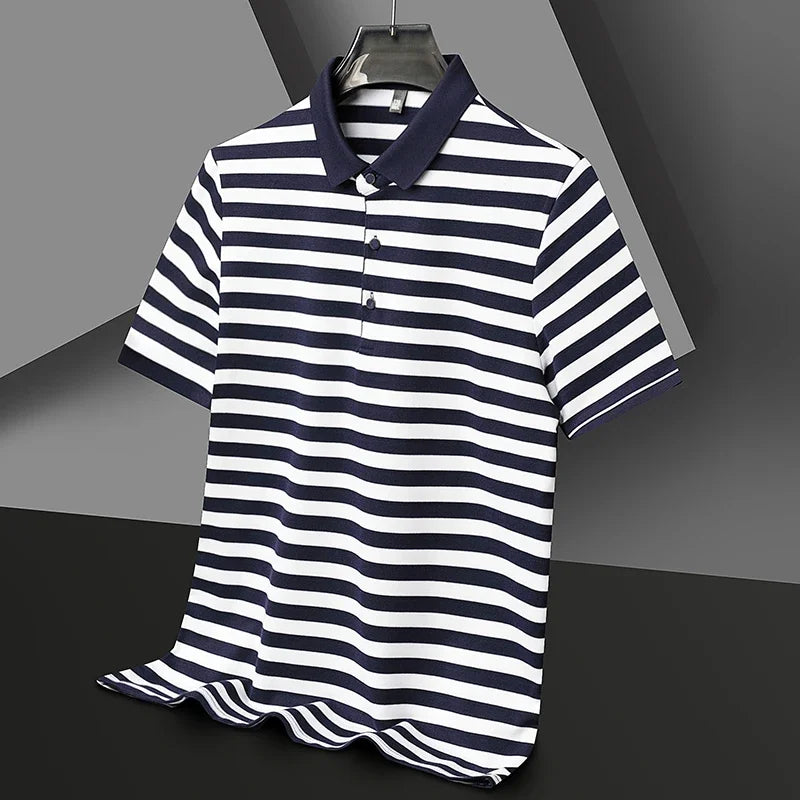 Kenneth | Striped Polo