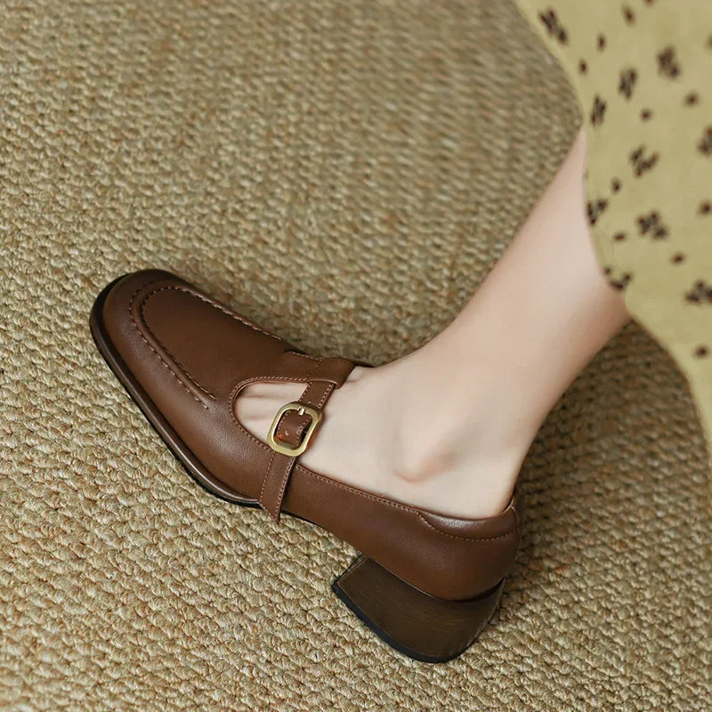 Ysolenne | T-Strap Shoes
