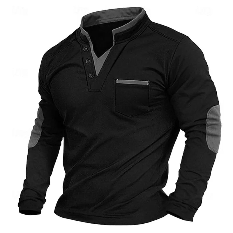 Andrew | Classic Button-Collar Sweater