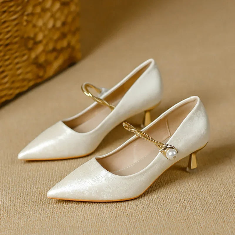 Cherie | Elegant Kitten Heels