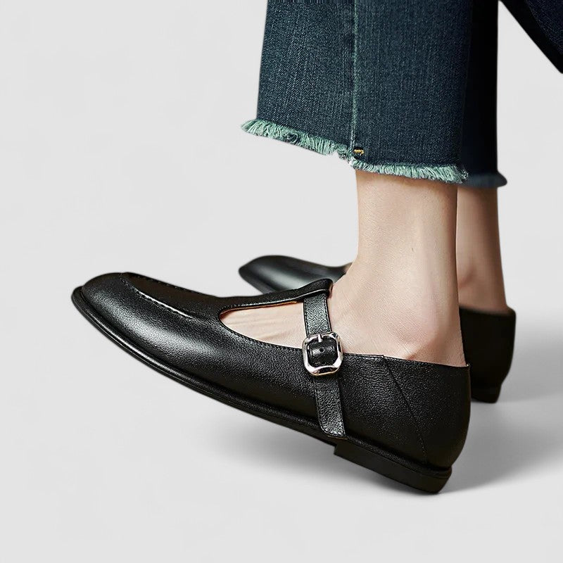 Camila | Mary Jane Shoes With Low Heel