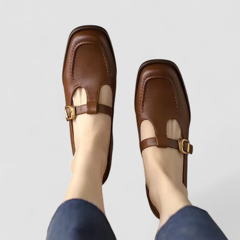 Elizabeth | Mary Jane Shoes With Strap