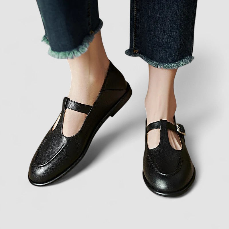 Camila | Mary Jane Shoes With Low Heel