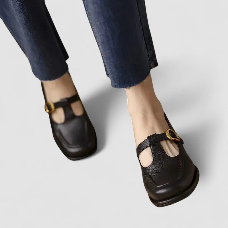 Elizabeth | Mary Jane Shoes With Strap