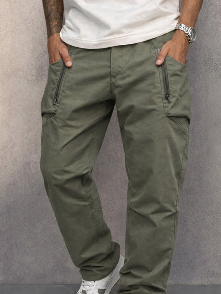 Asher | Zip-Pocket Cargo Pants