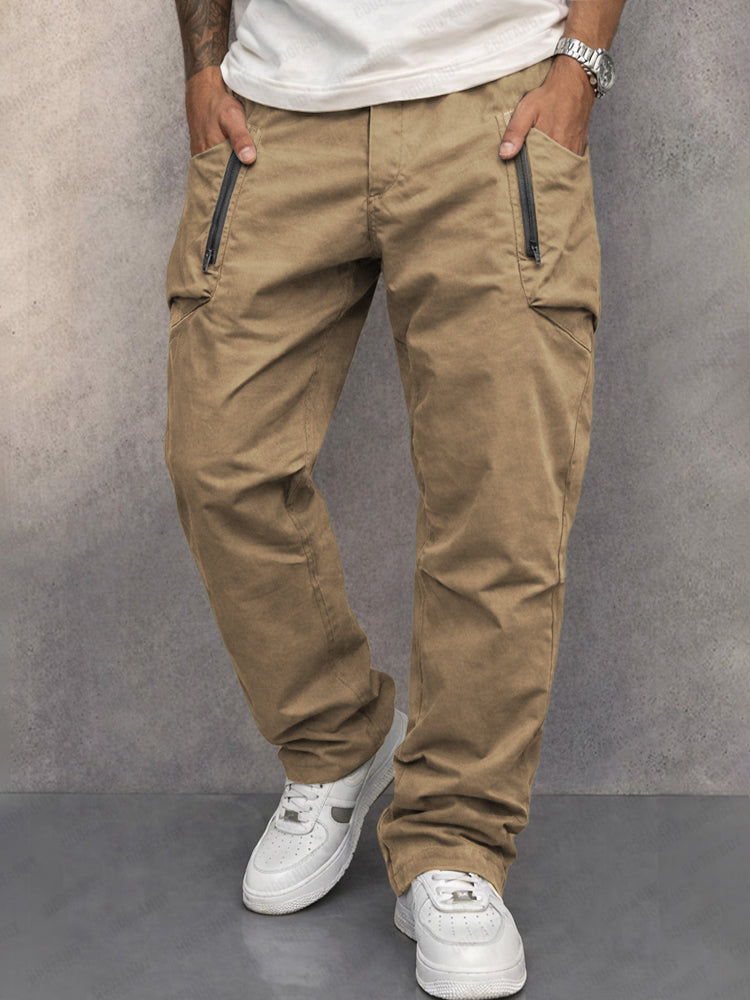 Asher | Zip-Pocket Cargo Pants