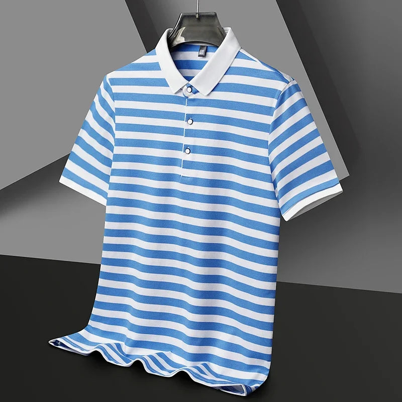 Kenneth | Striped Polo