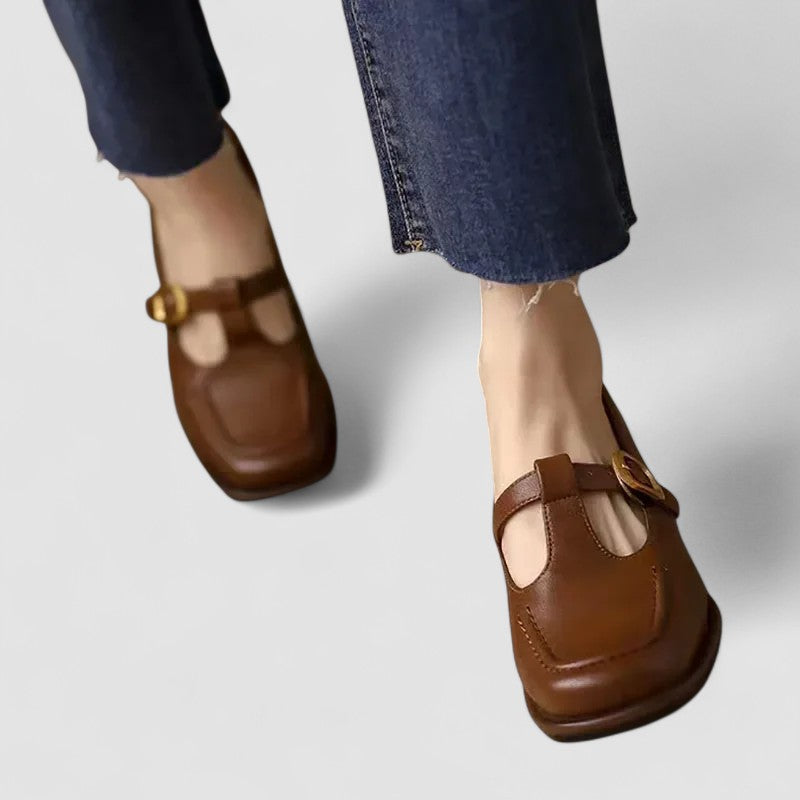 Elizabeth | Mary Jane Shoes With Strap