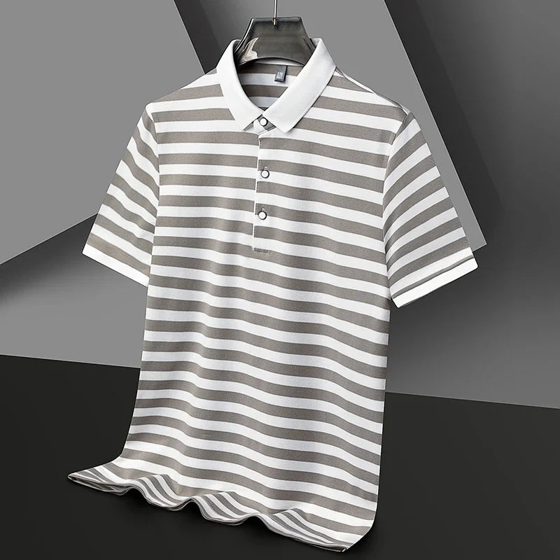 Kenneth | Striped Polo