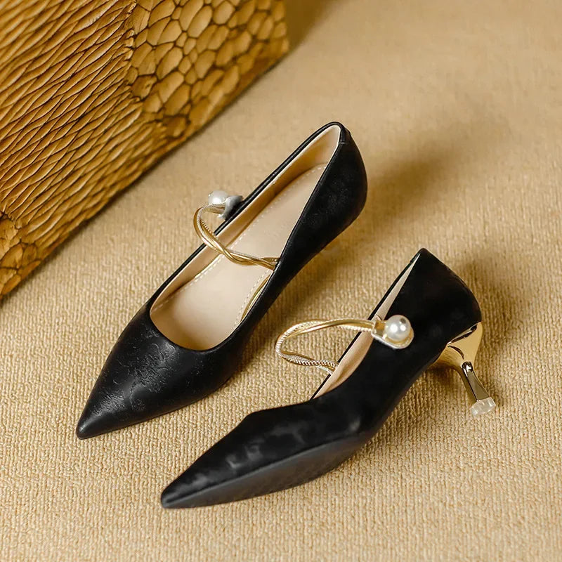 Cherie | Elegant Kitten Heels