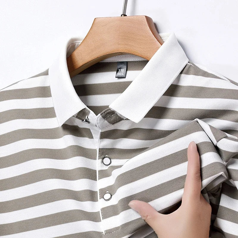 Kenneth | Striped Polo