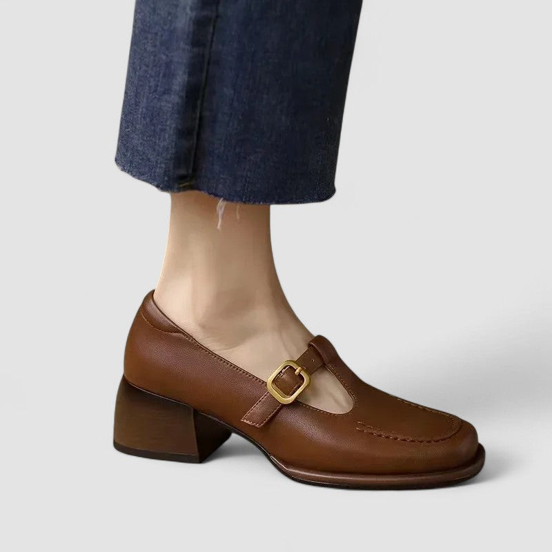 Elizabeth | Mary Jane Shoes With Strap
