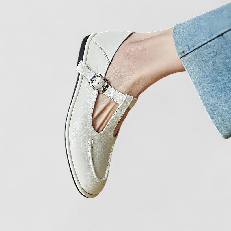 Camila | Mary Jane Shoes With Low Heel