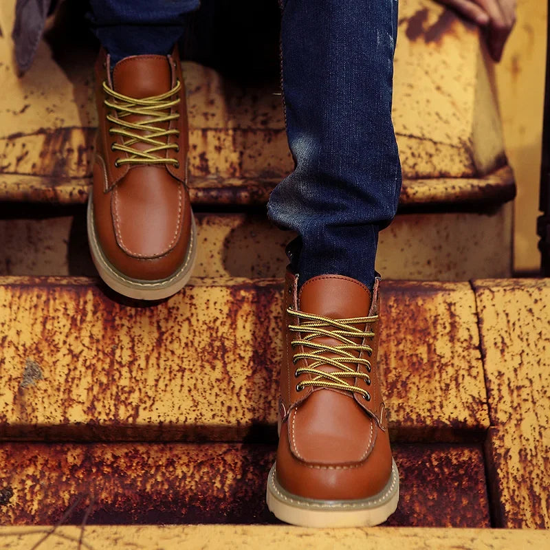 Stellan | Retro Lined Ankle Boots