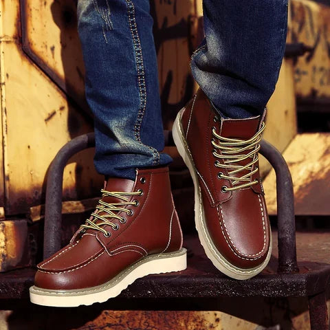 Stellan | Retro Lined Ankle Boots