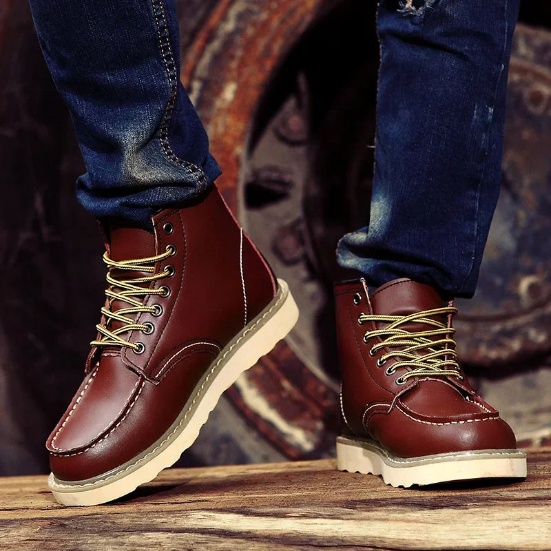 Stellan | Retro Lined Ankle Boots