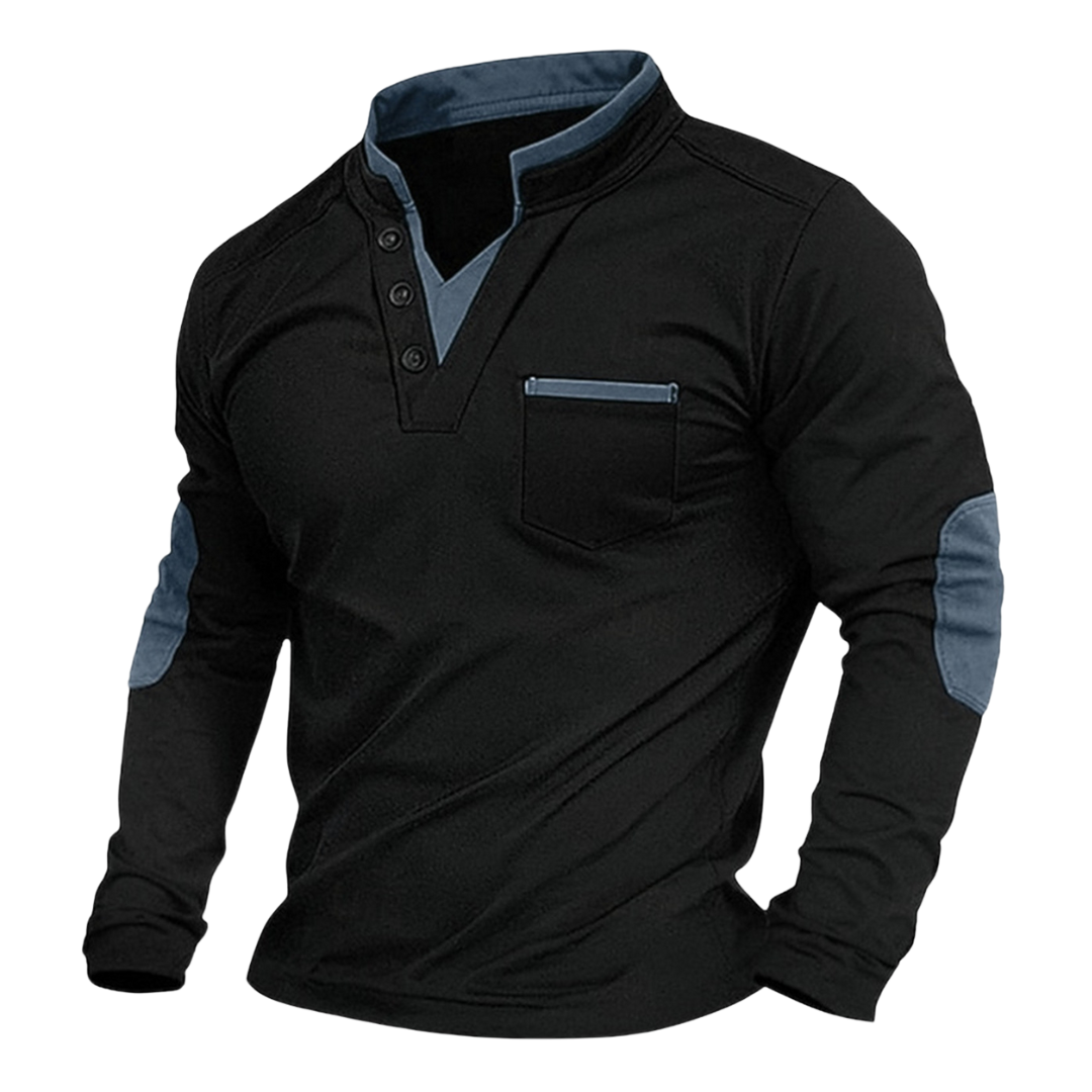 Andrew | Classic Button-Collar Sweater
