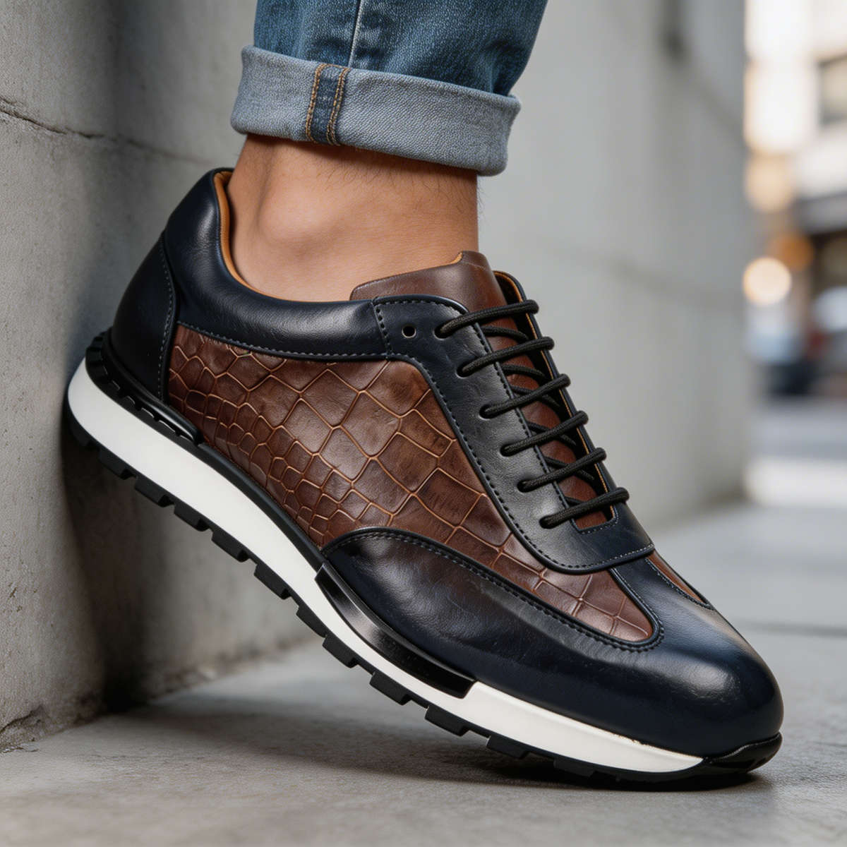 Lucian | Textured Everyday Sneakers