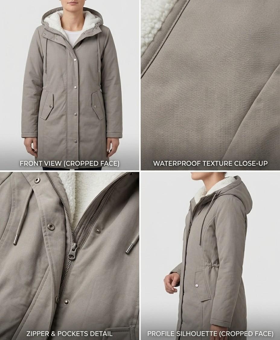 Carla | Waterproof Long Parka