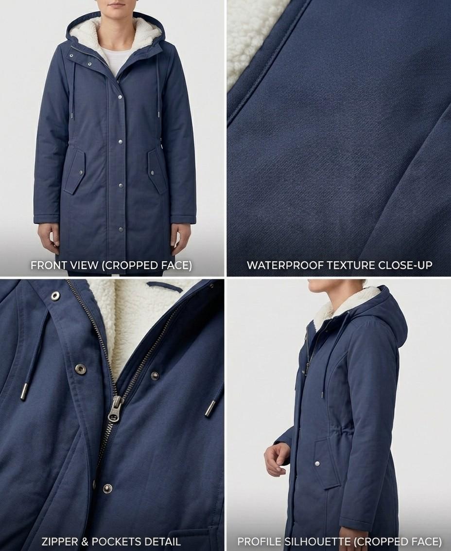 Carla | Waterproof Long Parka