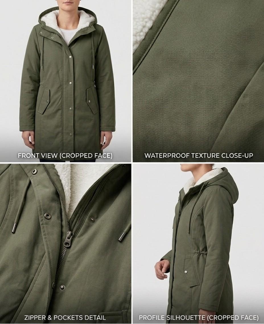 Carla | Waterproof Long Parka