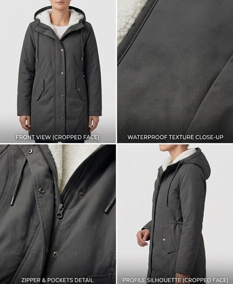 Carla | Waterproof Long Parka