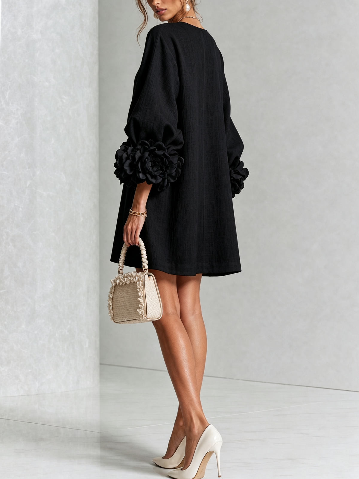Florence | Floral Button Down Mini Dress