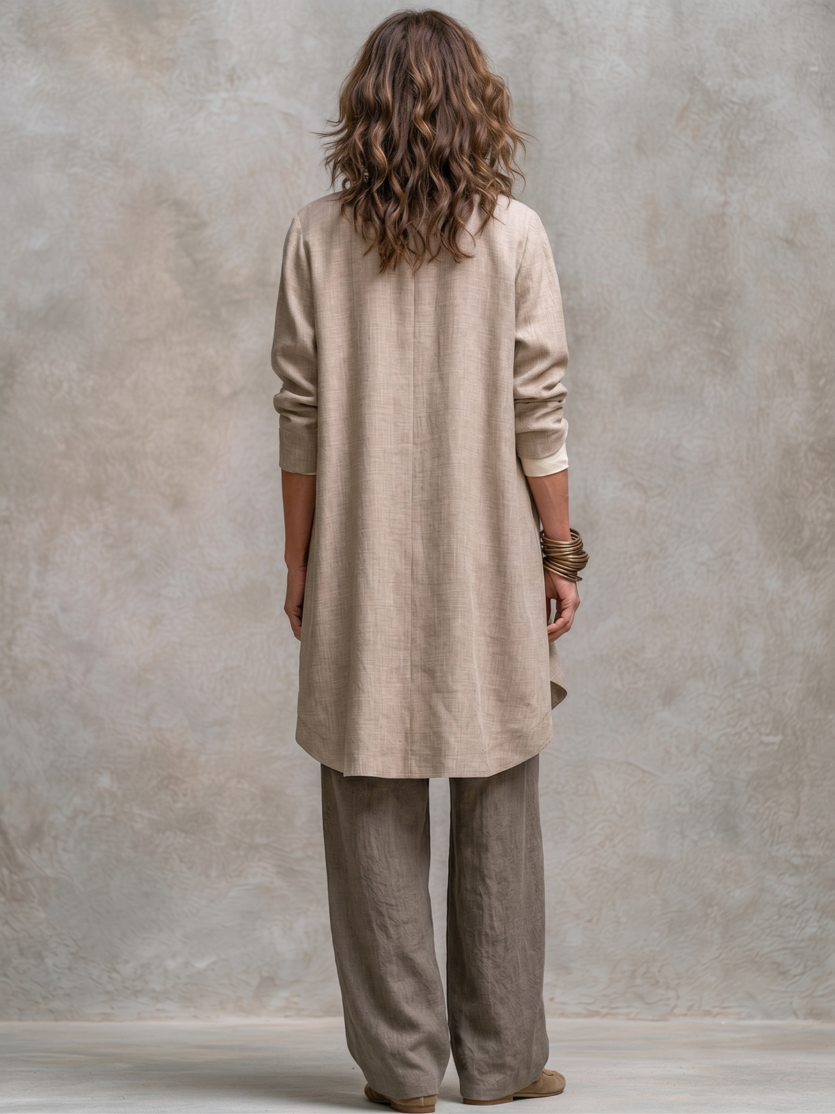 Elowen | Layered Wide-Leg Three-Piece Set