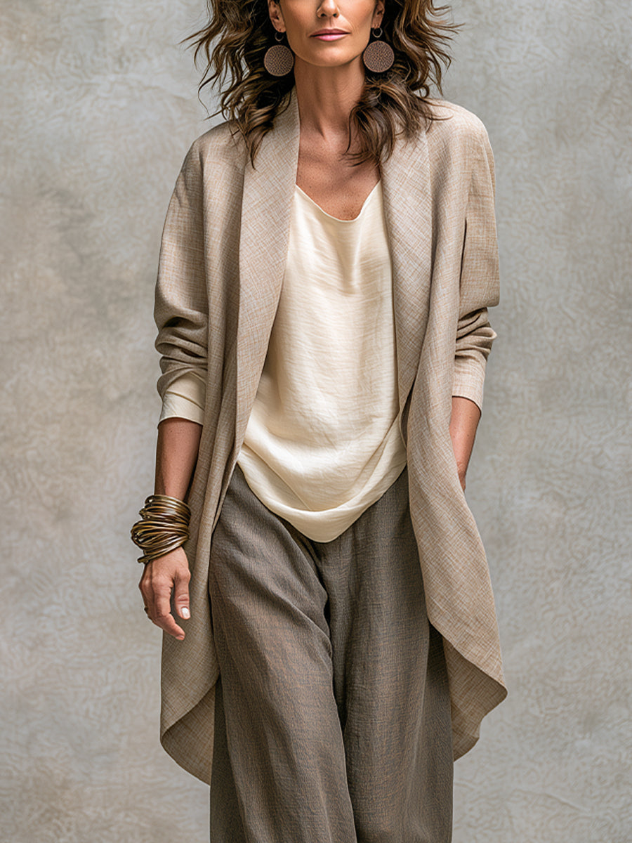 Elowen | Layered Wide-Leg Three-Piece Set