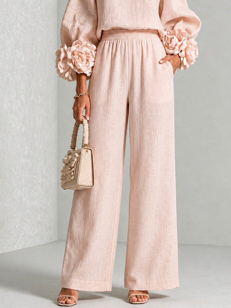 Rosalie | Floral Cuff Two Piece Set