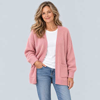 Annelise | Relaxed Open-Front Cardigan