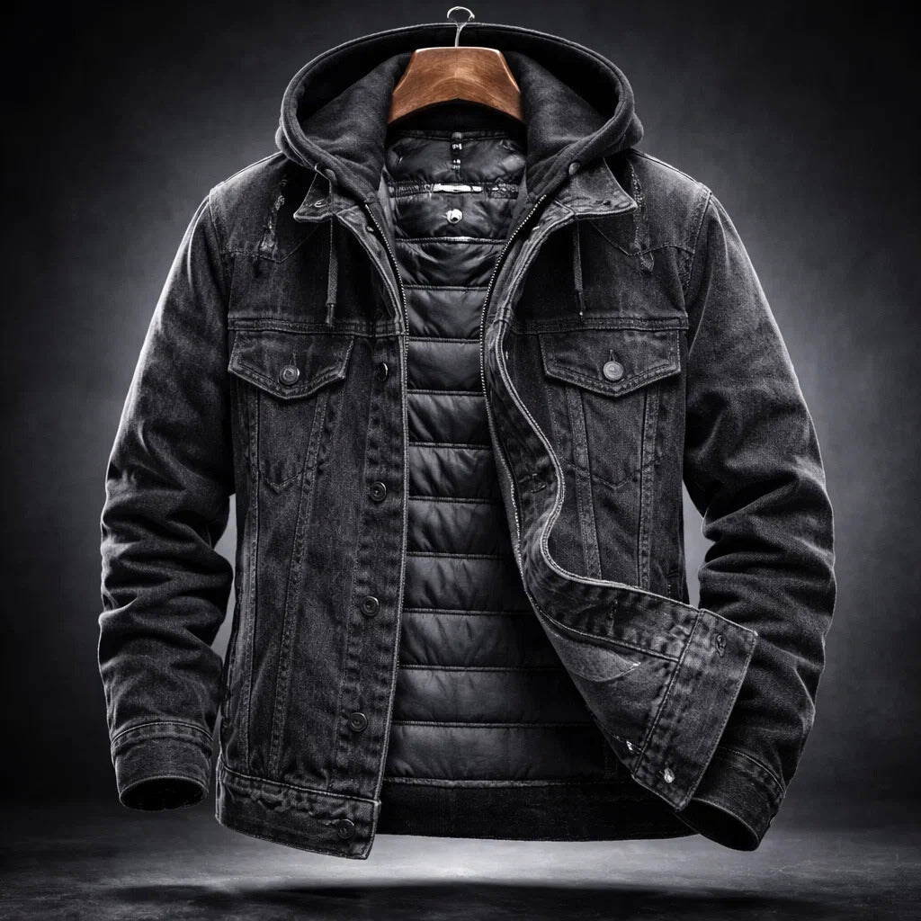 Declan | Removable-Hood Utility Jacket