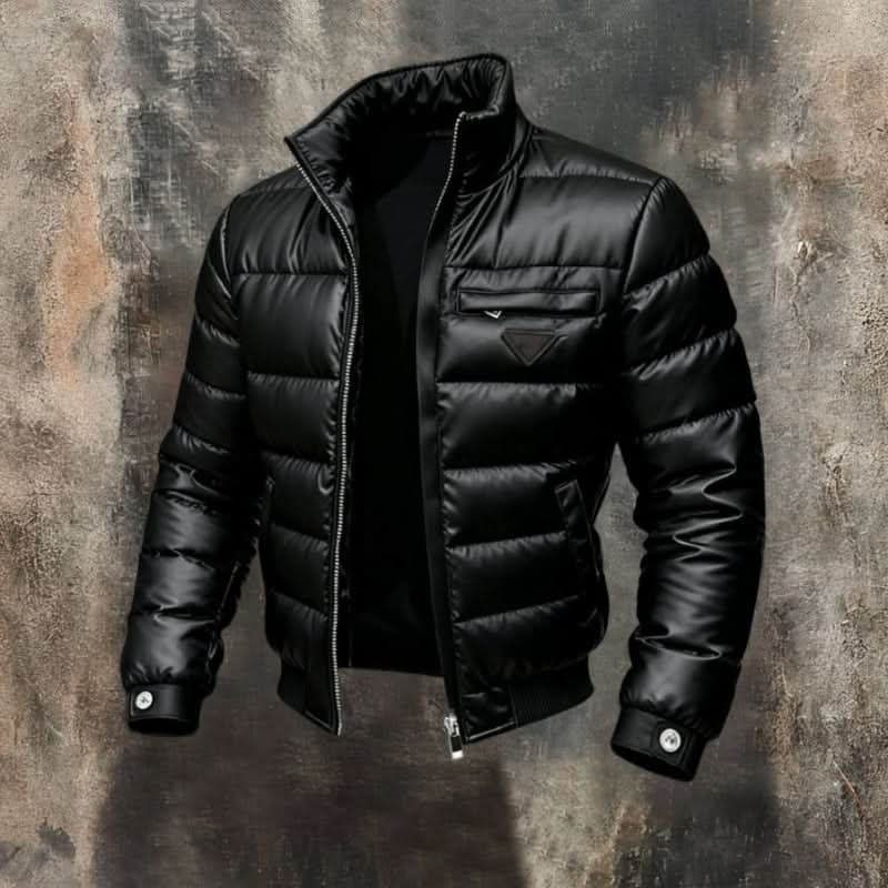 Lachlan | Quilted Stand-Collar Jacket
