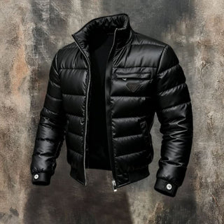 Lachlan | Quilted Stand-Collar Jacket