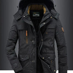 Leander | Hooded Multi-Pocket Winter Jacket