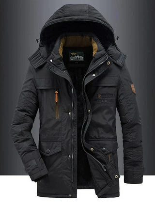 Leander | Hooded Multi-Pocket Winter Jacket