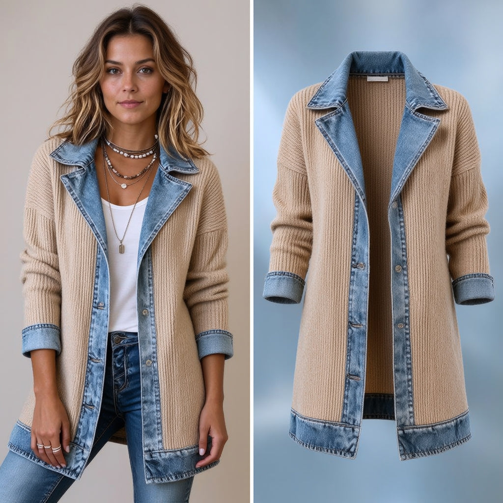 Liora | Knitted Shirt Jacket
