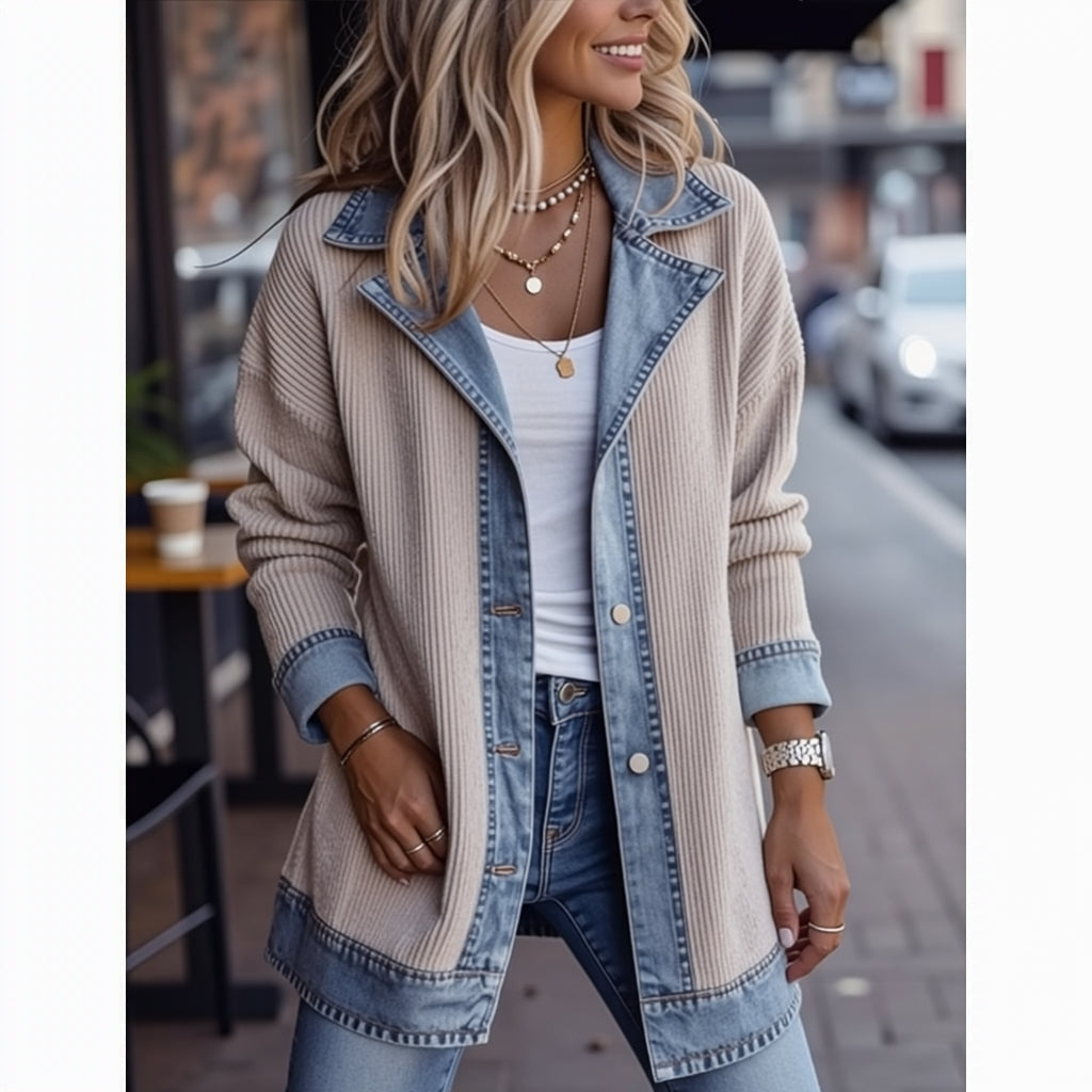Liora | Knitted Shirt Jacket