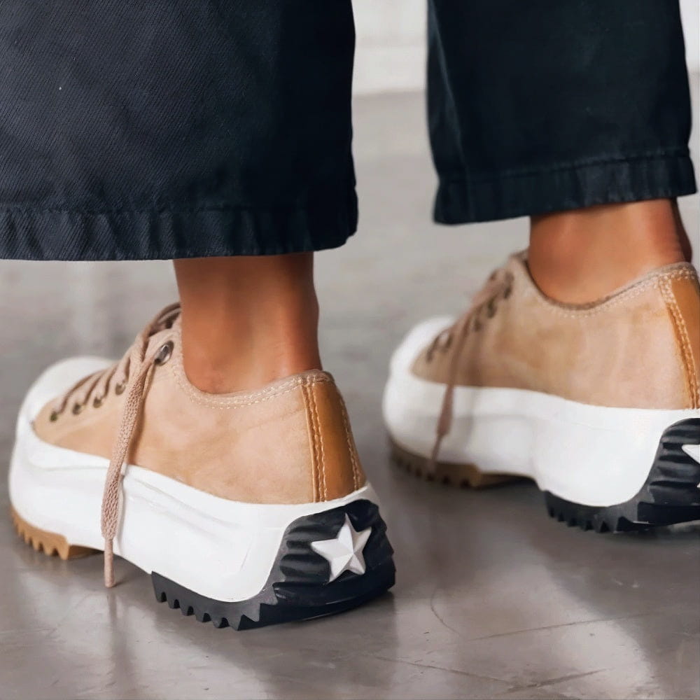Solene | Platform Lace-Up Sneakers