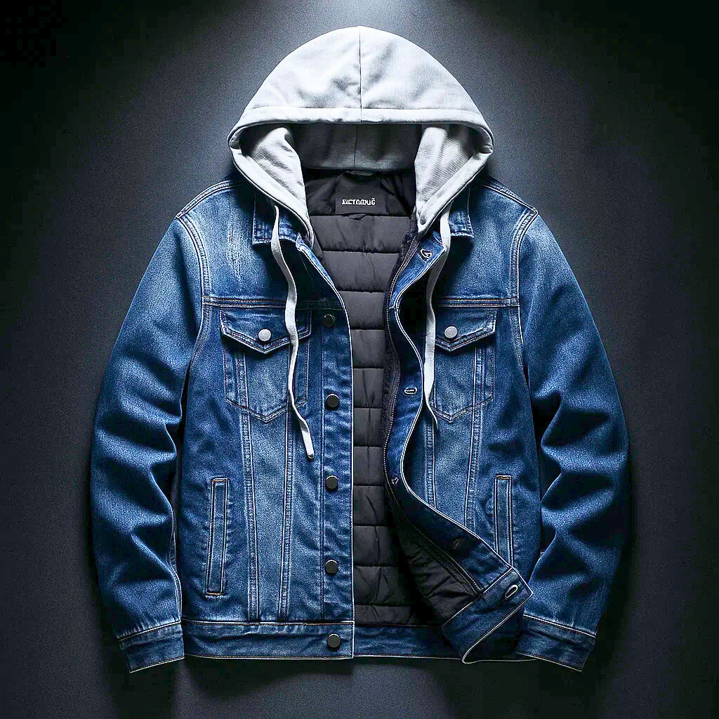 Declan | Removable-Hood Utility Jacket