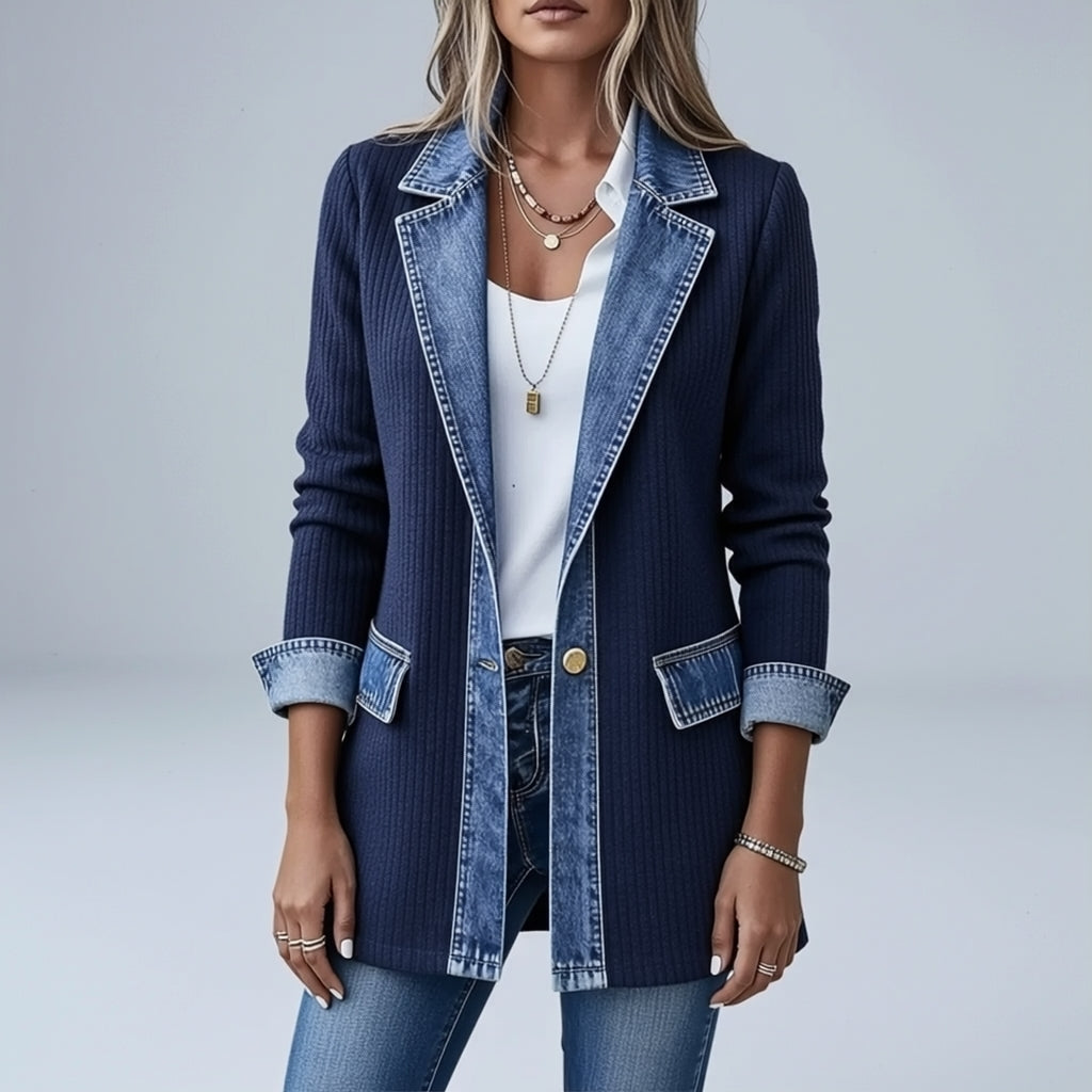 Liora | Knitted Shirt Jacket