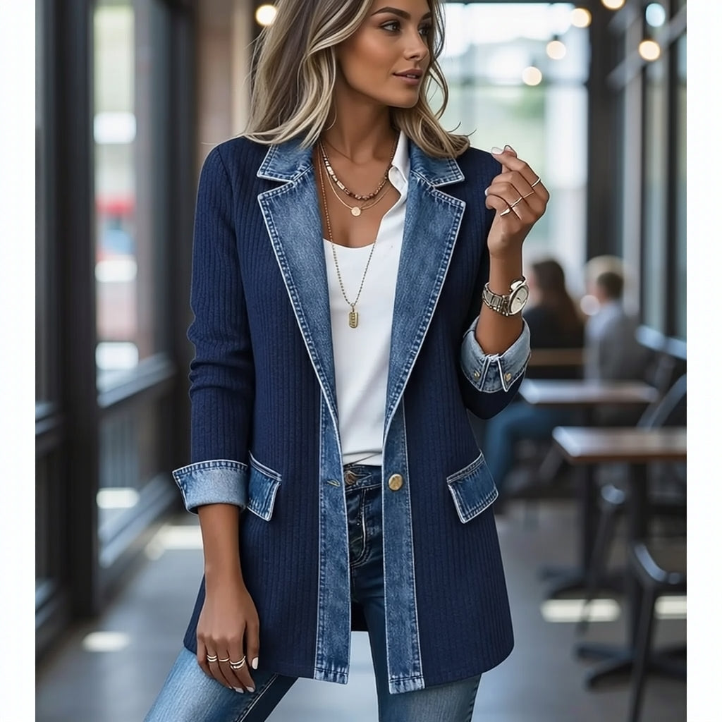 Liora | Knitted Shirt Jacket
