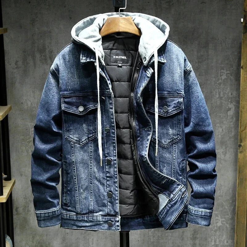 Declan | Removable-Hood Utility Jacket